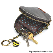 Load image into Gallery viewer, Mini Coin Purse Keychain - Daisy