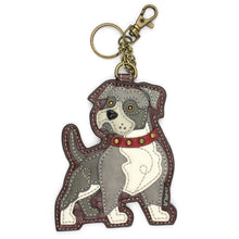 Load image into Gallery viewer, Key Fob/Coin Purse - Pit Bull