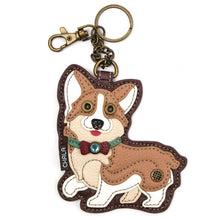 Load image into Gallery viewer, Key Fob/Coin Purse - Corgi