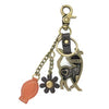 Metal Charming Keychain - Slim Cat