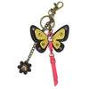 Mini Keychain - Butterfly - Yellow