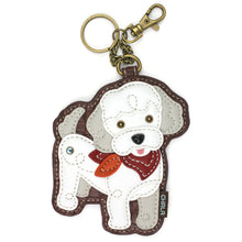 Load image into Gallery viewer, Key Fob/Coin Purse - Poodle A
