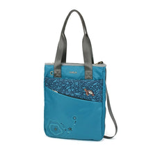 Load image into Gallery viewer, Handbag Venture Zip Turtle Turquoise
