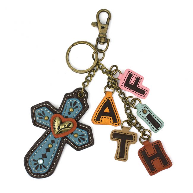 Key Chain Charns  Cross and Faith