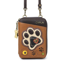 Load image into Gallery viewer, Wallet Crossbody Paw Ivory
