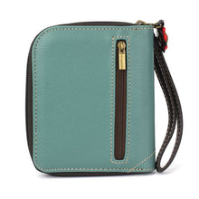 Load image into Gallery viewer, Zip Around Wallet - Bicycle
