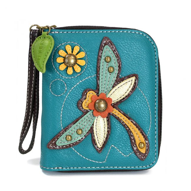 Zip Around Wallet - Dragonfly