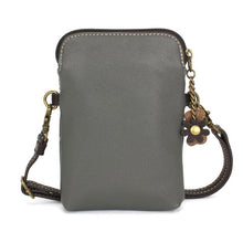 Load image into Gallery viewer, Cell Phone Crossbody BW Paw Prints
