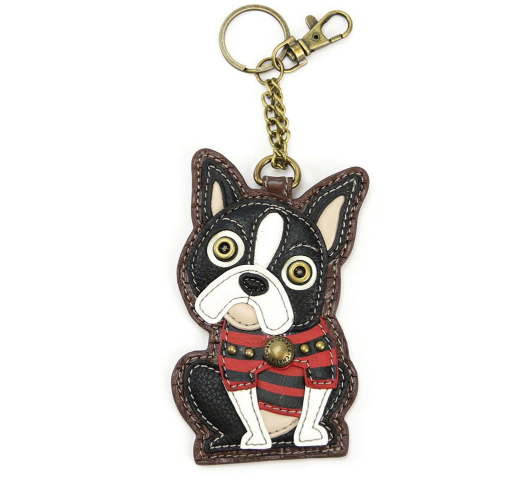 Key/Coin Boston Terrier