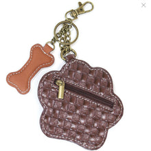 Load image into Gallery viewer, Key/Coin Ivory Paw Print
