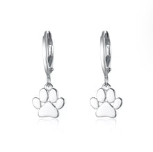Load image into Gallery viewer, Earrings Jewelry 925 SS Paw Design
