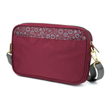 Load image into Gallery viewer, Venture Crossbody Burgundy Paw Print
