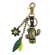 Load image into Gallery viewer, Metal Charming Keychain - Cactus
