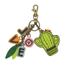 Load image into Gallery viewer, Key Chain Charns  Cactus and Love
