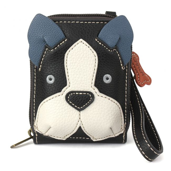 Credit Card Holder Wallet Boston Terrier