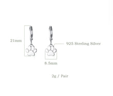 Load image into Gallery viewer, Earrings Jewelry 925 SS Paw Design

