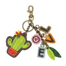 Load image into Gallery viewer, Key Chain Charns  Cactus and Love
